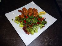 Backhendl Salat